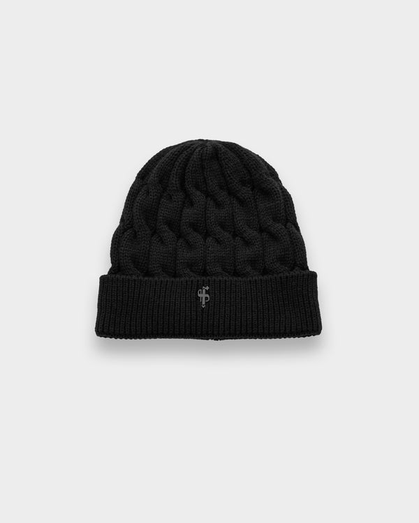 Father Sons Link Weave Beanie Hat Black – FSJ107 (VORBESTELLUNG 12. NOVEMBER)