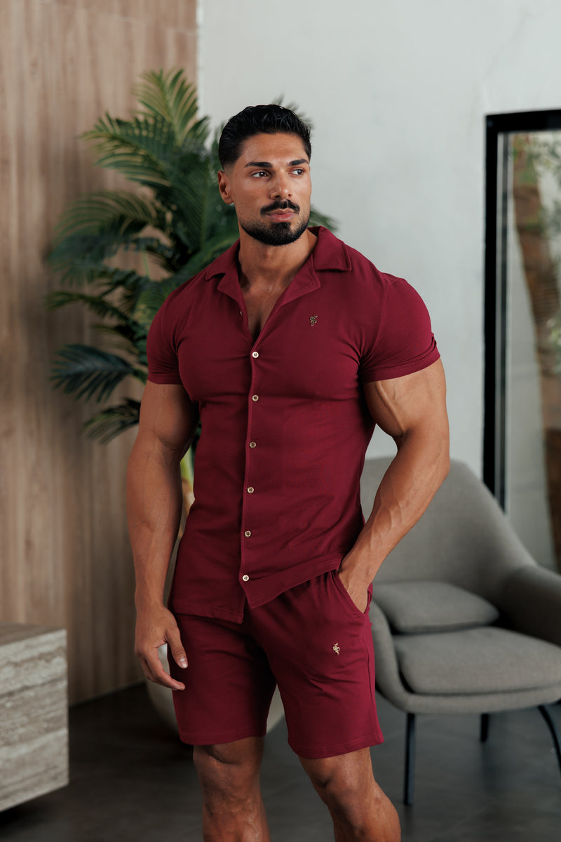 Father Sons Wine Pique Shorts - FSH1391