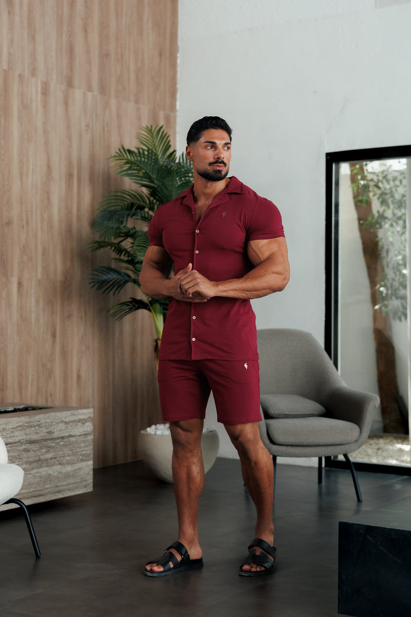 Father Sons Wine Pique Shorts - FSH1391