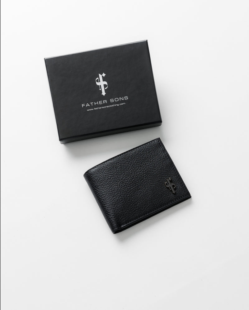 Father Sons Black / Black Wallet - FSH1433