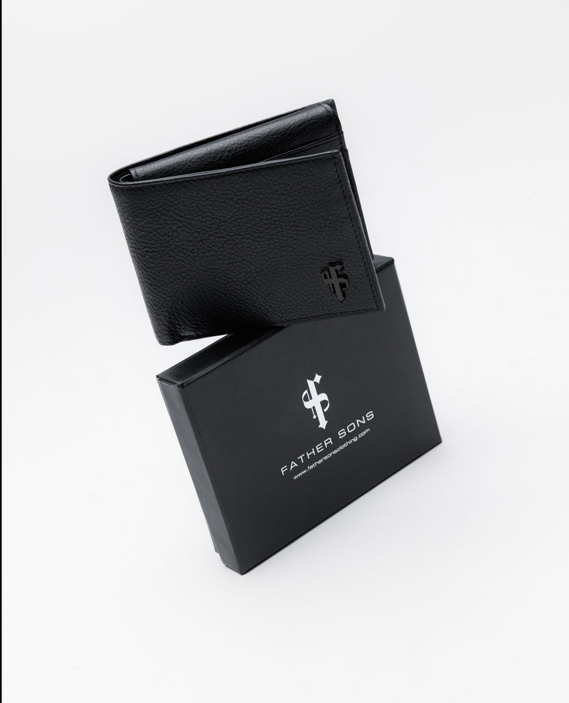 Father Sons Black / Black Wallet - FSH1433