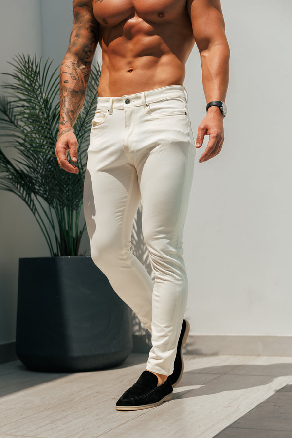 Father Sons Ultra Stretch Crea Relaxed Jeans – FSJEAN009
