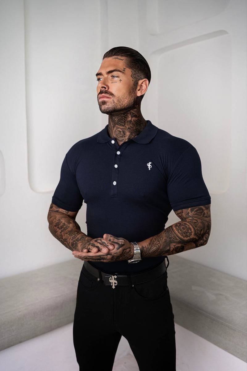 Father Sons Classic Navy Polo Shirt - FSH044