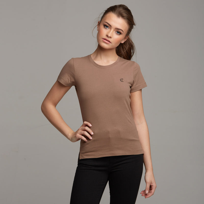 TEGAN TAUPE T-STÜCK -CT048