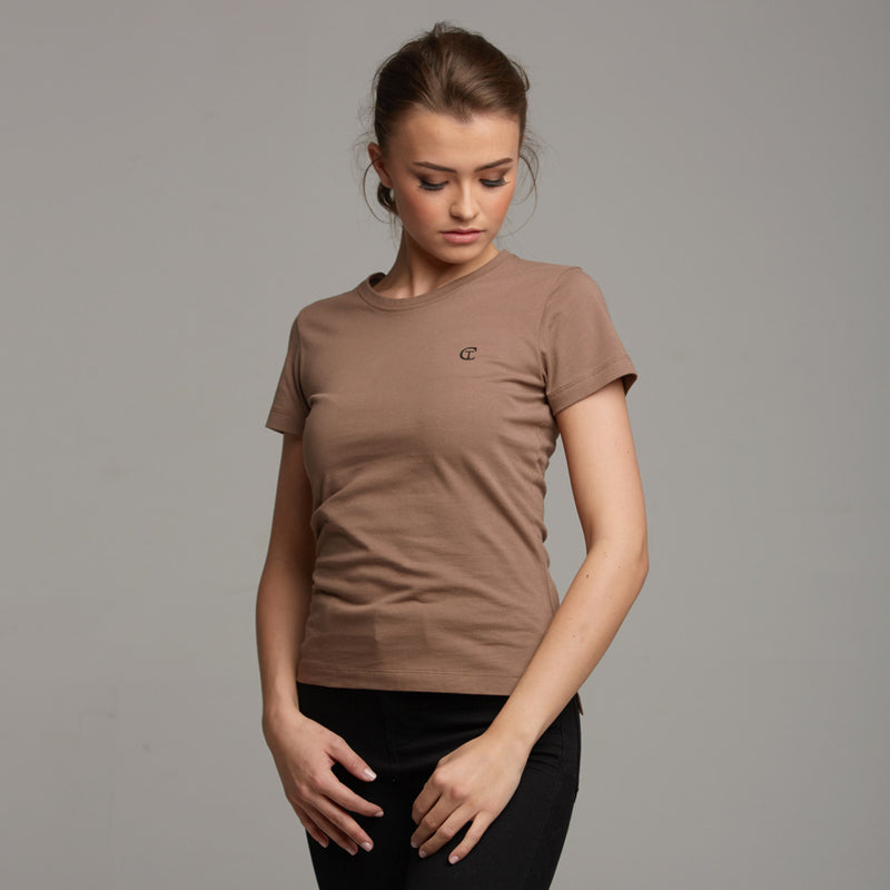 TEGAN TAUPE T-STÜCK -CT048