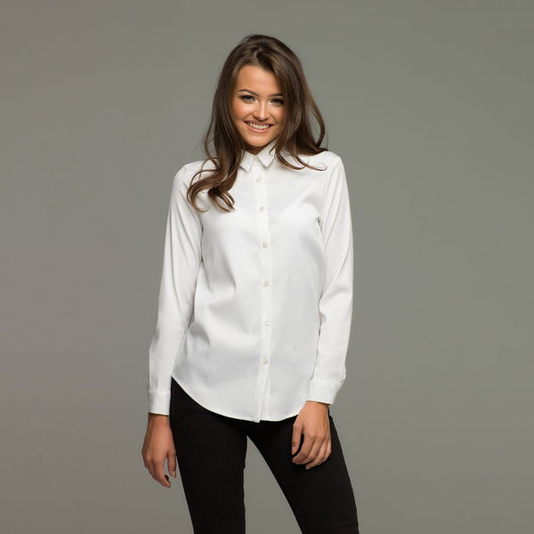 PLAIN JANE WHITE SHIRT - CT009