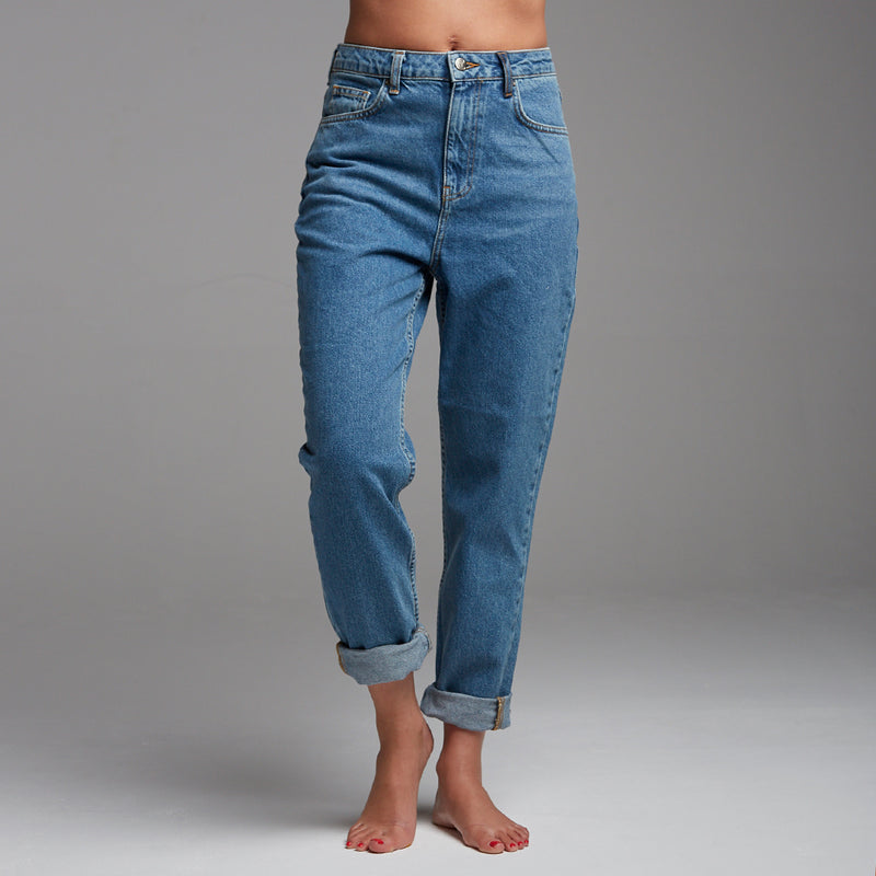 DRAKE BLAU JEANS MIT REGULAR PASSFORM – CT075