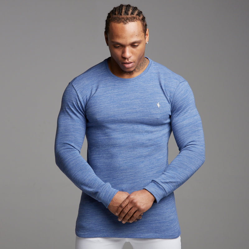 Father Sons Classic Blue Super Slim Jumper - FSH222