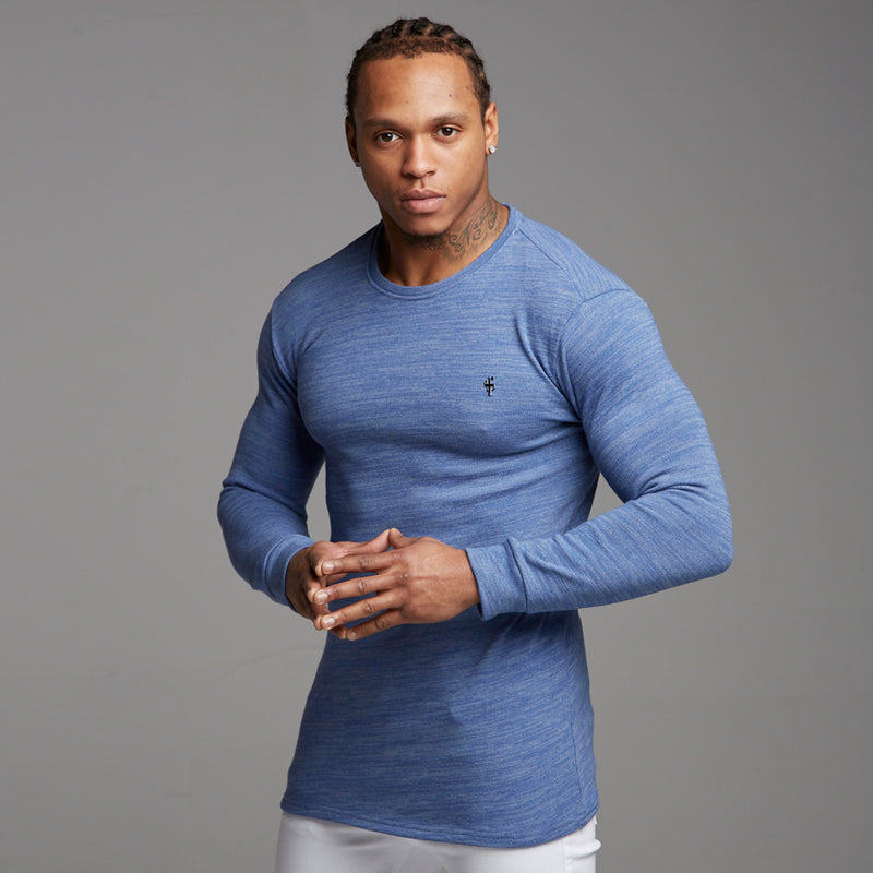 Father Sons Classic Blue Super Slim Jumper - FSH222