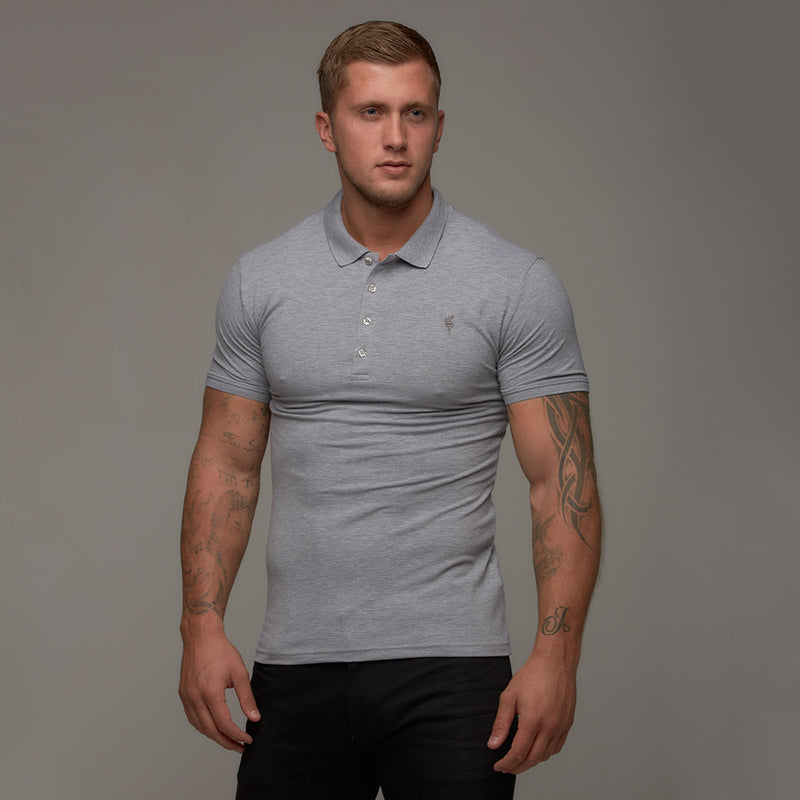 Father Sons Classic Grey Polo Shirt - FSH048