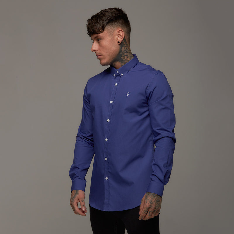 Father Sons Classic Indigo Blue Long Sleeve - FS240