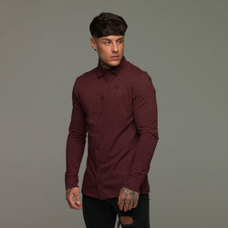 Father Sons Super Slim Burgundy Jersey - FSH010 (LAST CHANCE)