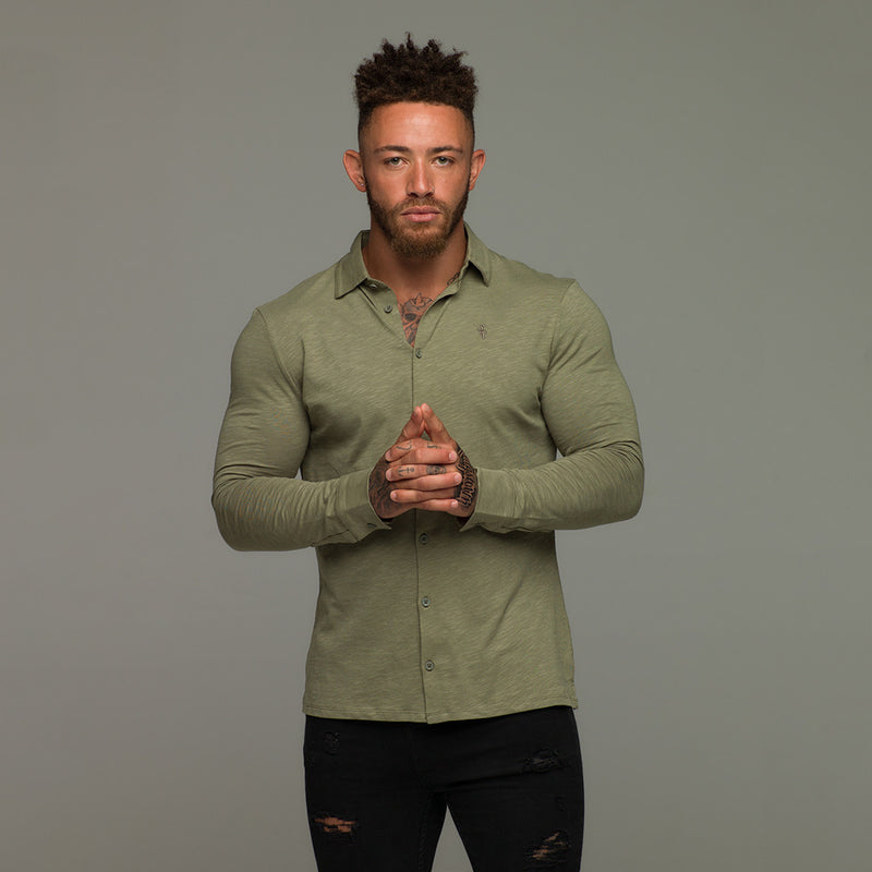 Father Sons Super Slim Khaki Jersey - FSH01 (LAST CHANCE)