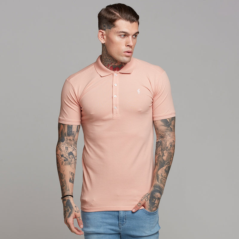 Father Sons Classic Peach Polo Shirt - FSH244