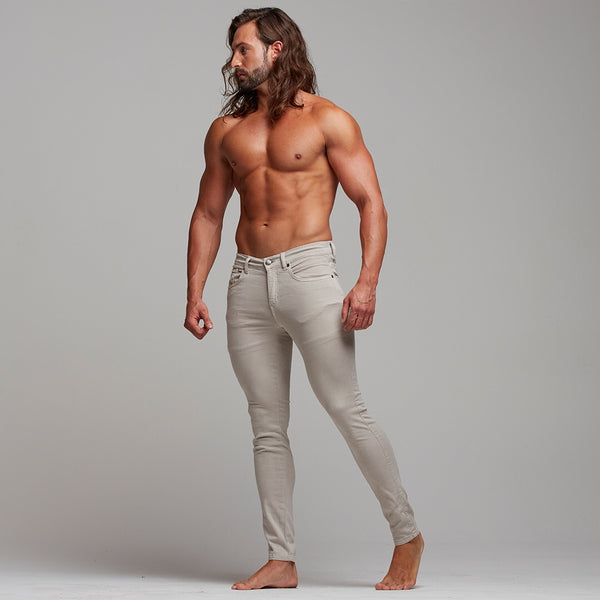 Vater-Söhne-Ultra-Stretch-Jeans in Beige – FSH272