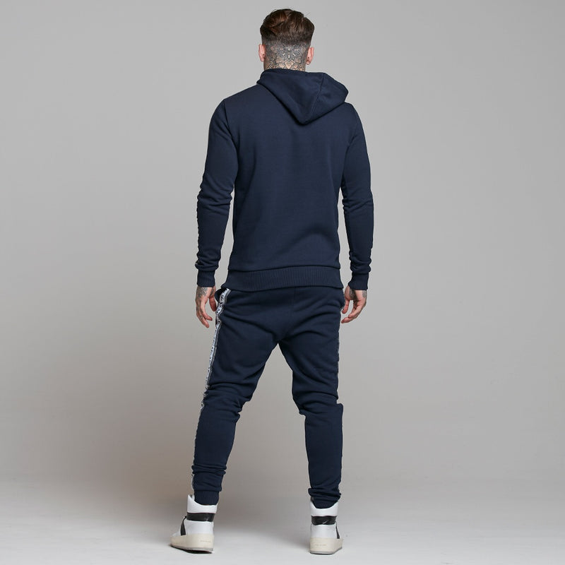 Father Sons Tapered Navy Hoodie Top – FSM005 (LETZTE CHANCE)