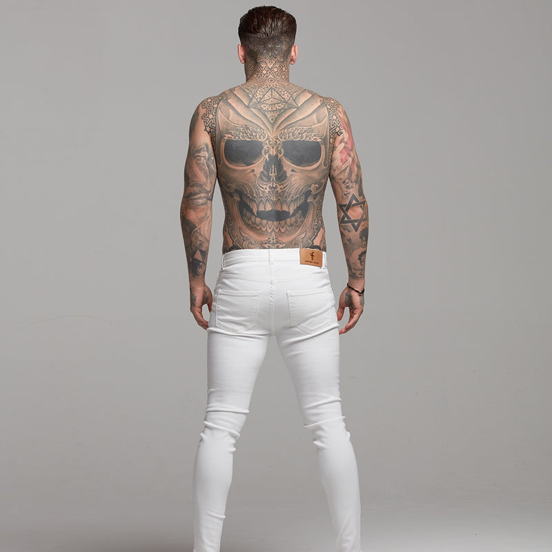 Father Sons Ultra Stretch White Jeans - FSH259