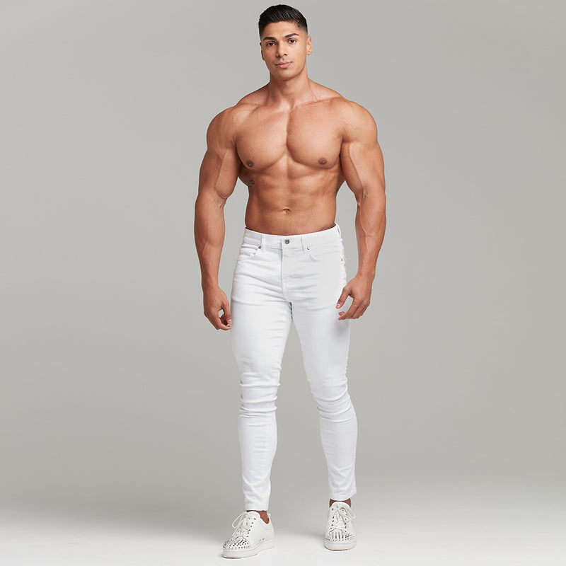 Father Sons Ultra Stretch White Jeans - FSH259