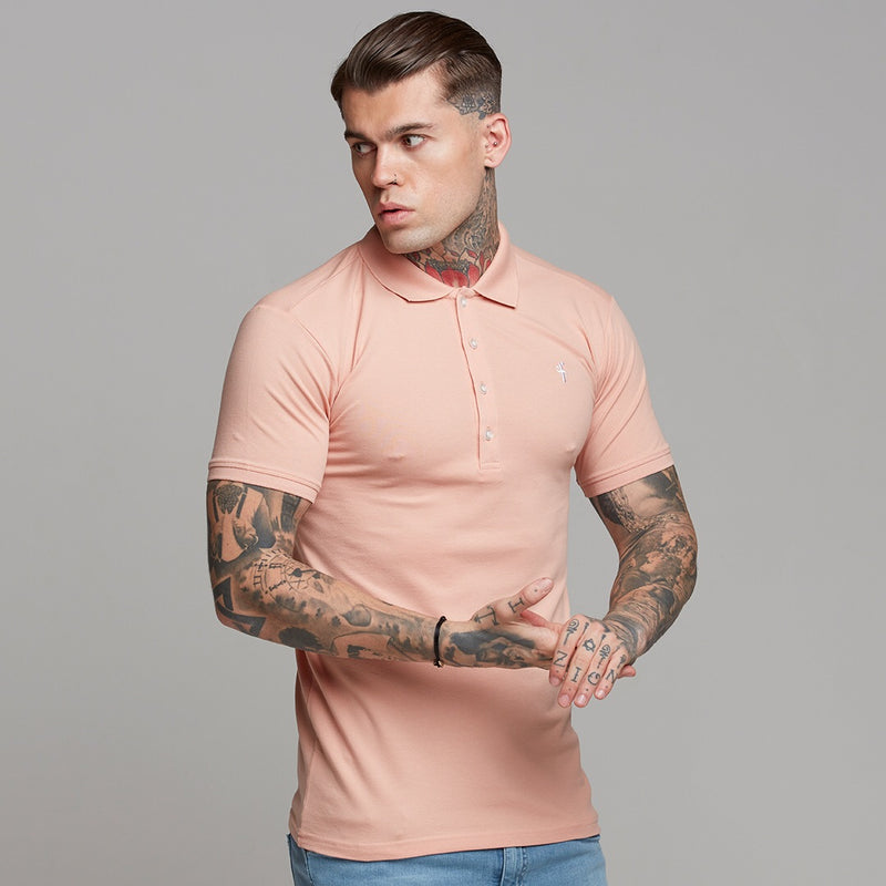 Father Sons Classic Peach Polo Shirt - FSH244