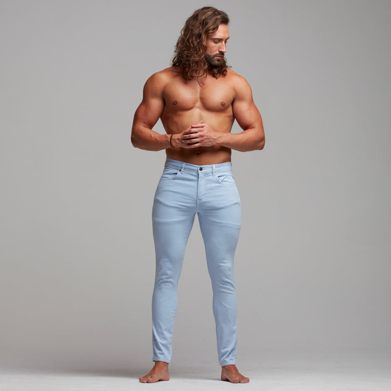 Slim-Jeans „Father Sons“ in Hellblau – FSH135 (LETZTE CHANCE)