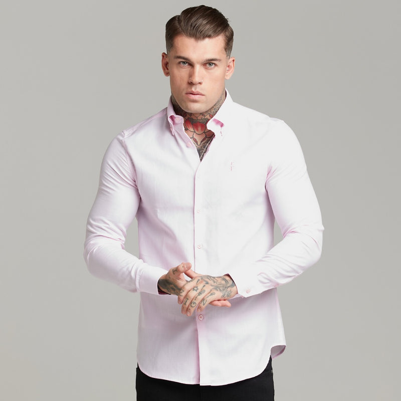 Father Sons Classic Pink Royal Oxford Luxe Button-Down – FS609