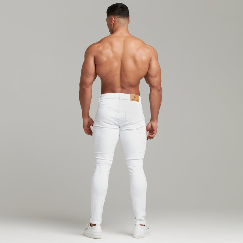 Father Sons Ultra Stretch White Jeans - FSH259