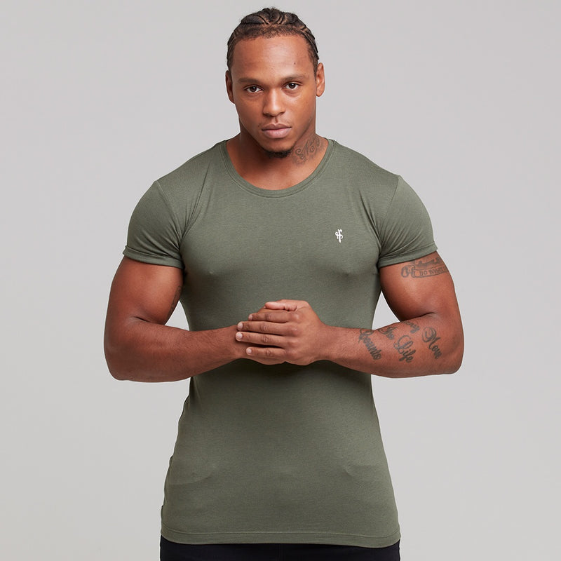 Father Sons Khaki Bamboo Crew – FSH223