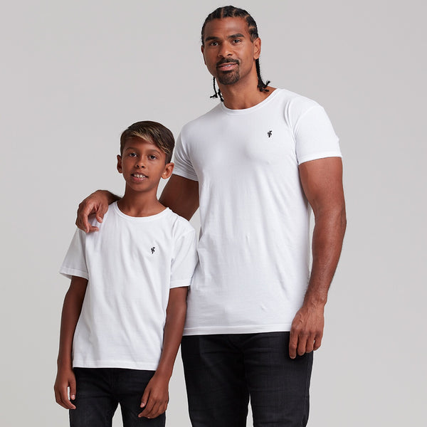 Father Sons Boys Classic White Crew – FSB017T (LETZTE CHANCE)