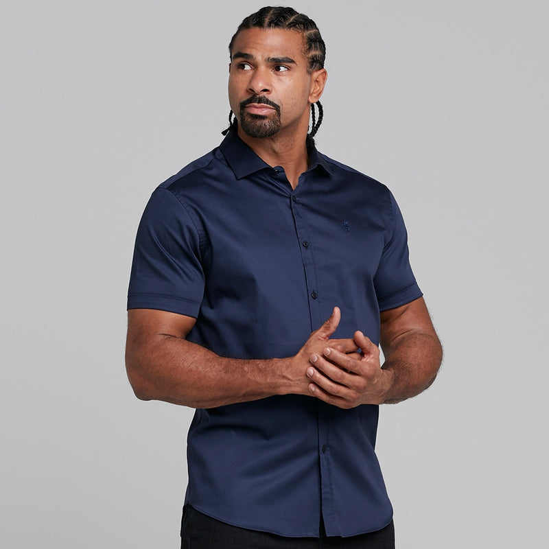 Father Sons Classic Navy Luxe Kurzarmshirt aus ägyptischer Baumwolle – FS374 (LETZTE CHANCE)