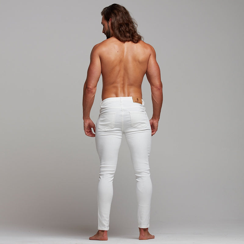 Father Sons Ultra Stretch White Jeans - FSH259