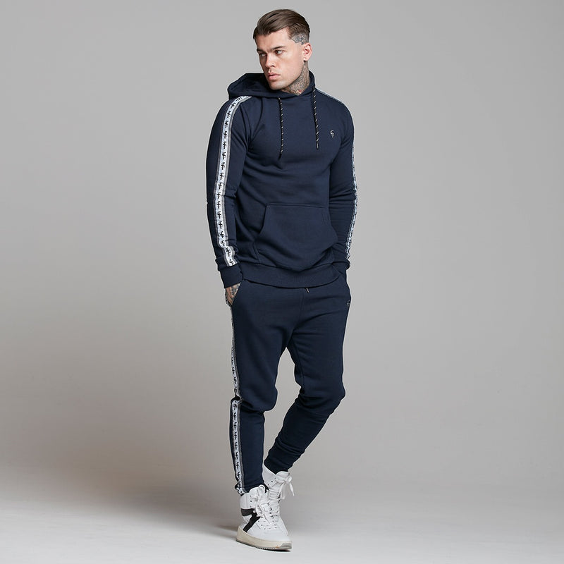 Father Sons Tapered Navy Hoodie Top – FSM005 (LETZTE CHANCE)