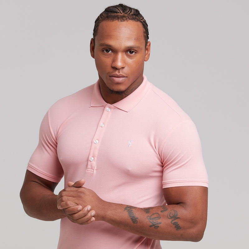 Father Sons Classic Rose Pink Polo Shirt - FSH246